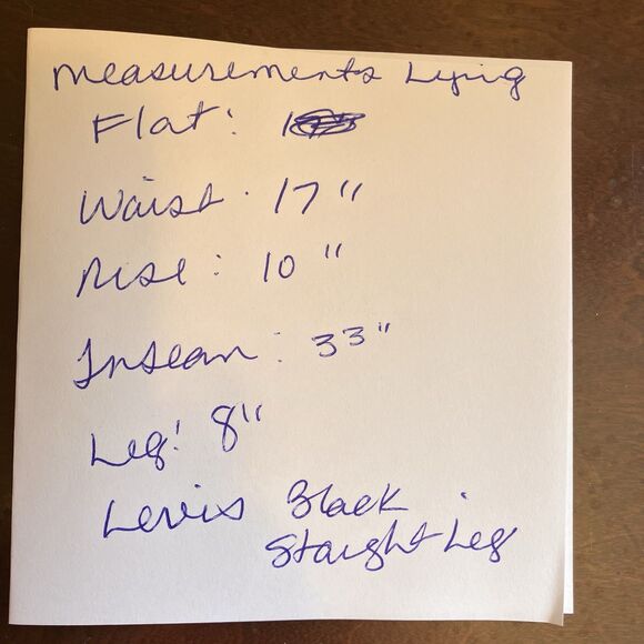 Levi's 505 Jeans Women's Size 10L Black Mid-Rise Straight Leg Denim 34" Inseam - Picture 12 of 15